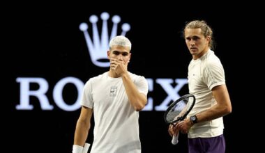 Zverev habla de Alcaraz en Laver Cup 2025. Foto: gettyimages