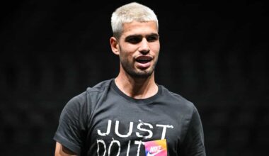 Carlos Alcaraz sonríe al conocer a su primer rival en el Masters 1000 de París