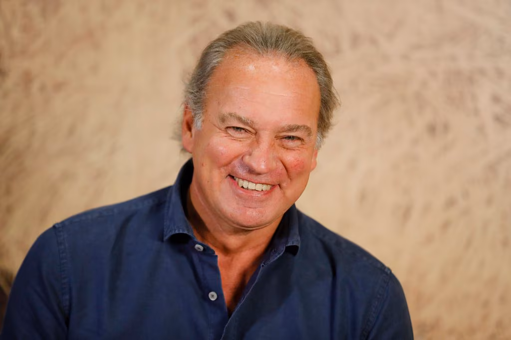 El presentador y cantante Bertín Osborne durante la presentación de su disco 'Yo debí enamorarme de tu madre', en Madrid, 28 de noviembre de 2018