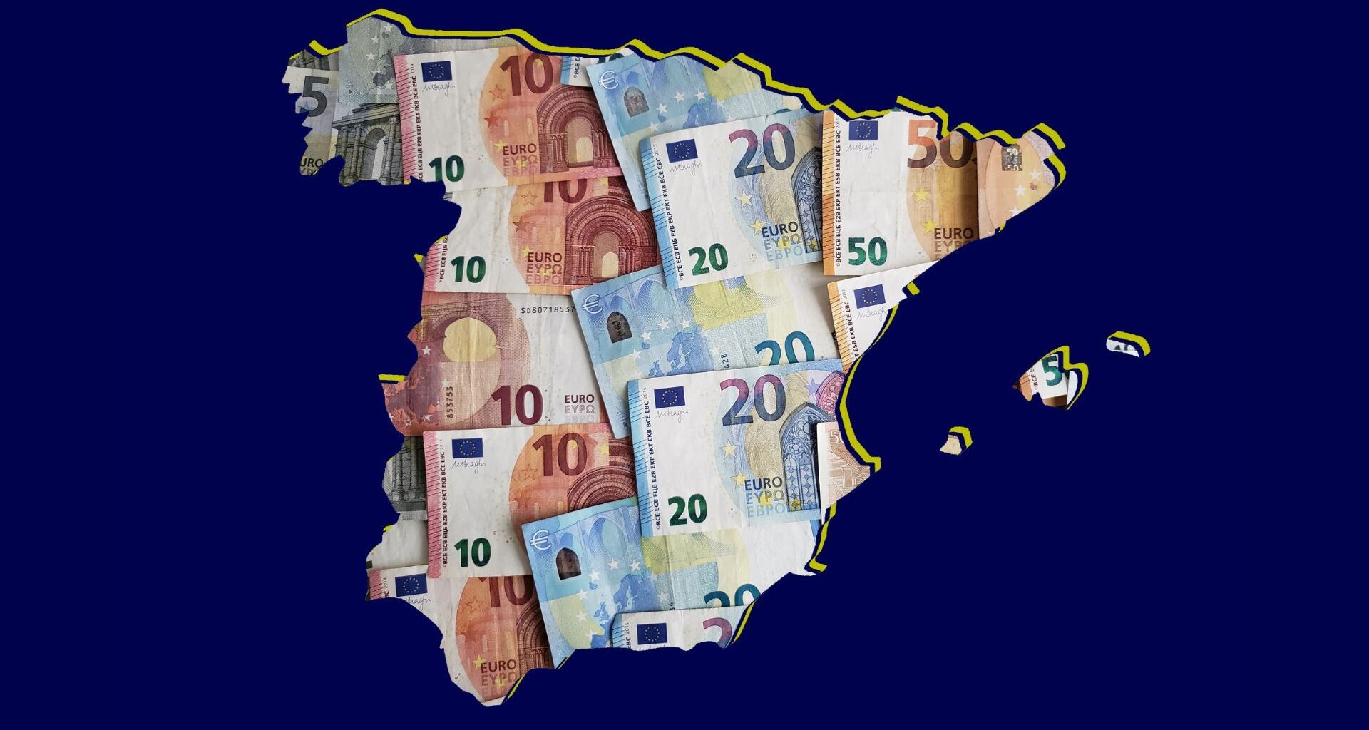 Los municipios más ricos y pobres de España, según su renta bruta