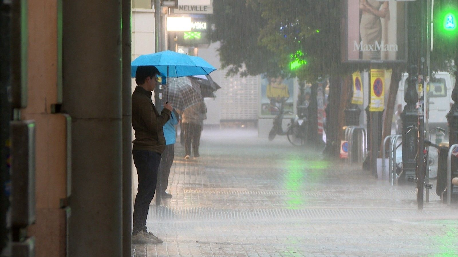 lluvias intensas y fuerte viento en Galicia
