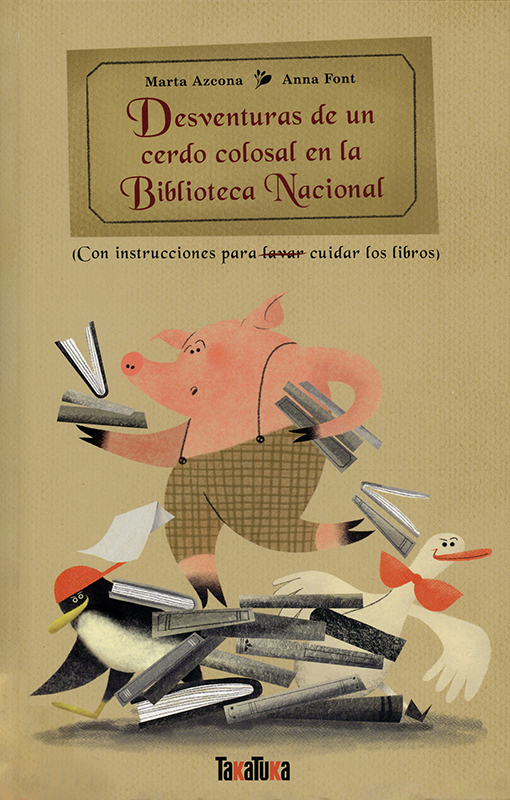 Cubierta: Desventuras de un cerdo colosal...