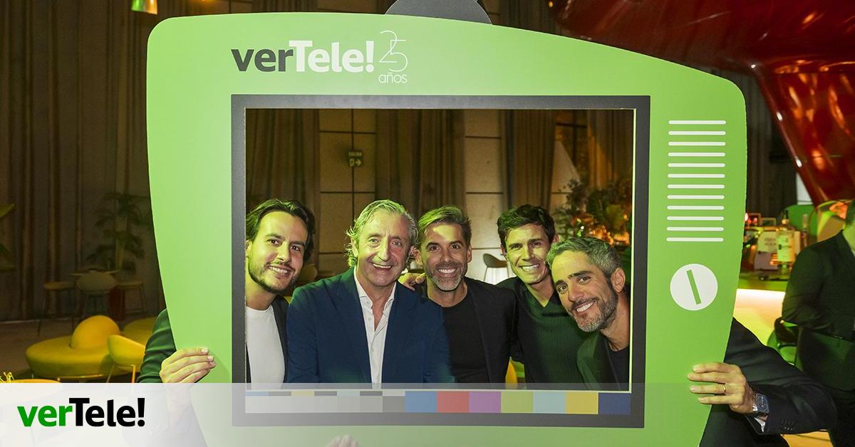 el mundo televisivo se reunió para celebrar el 25 aniversario de verTele