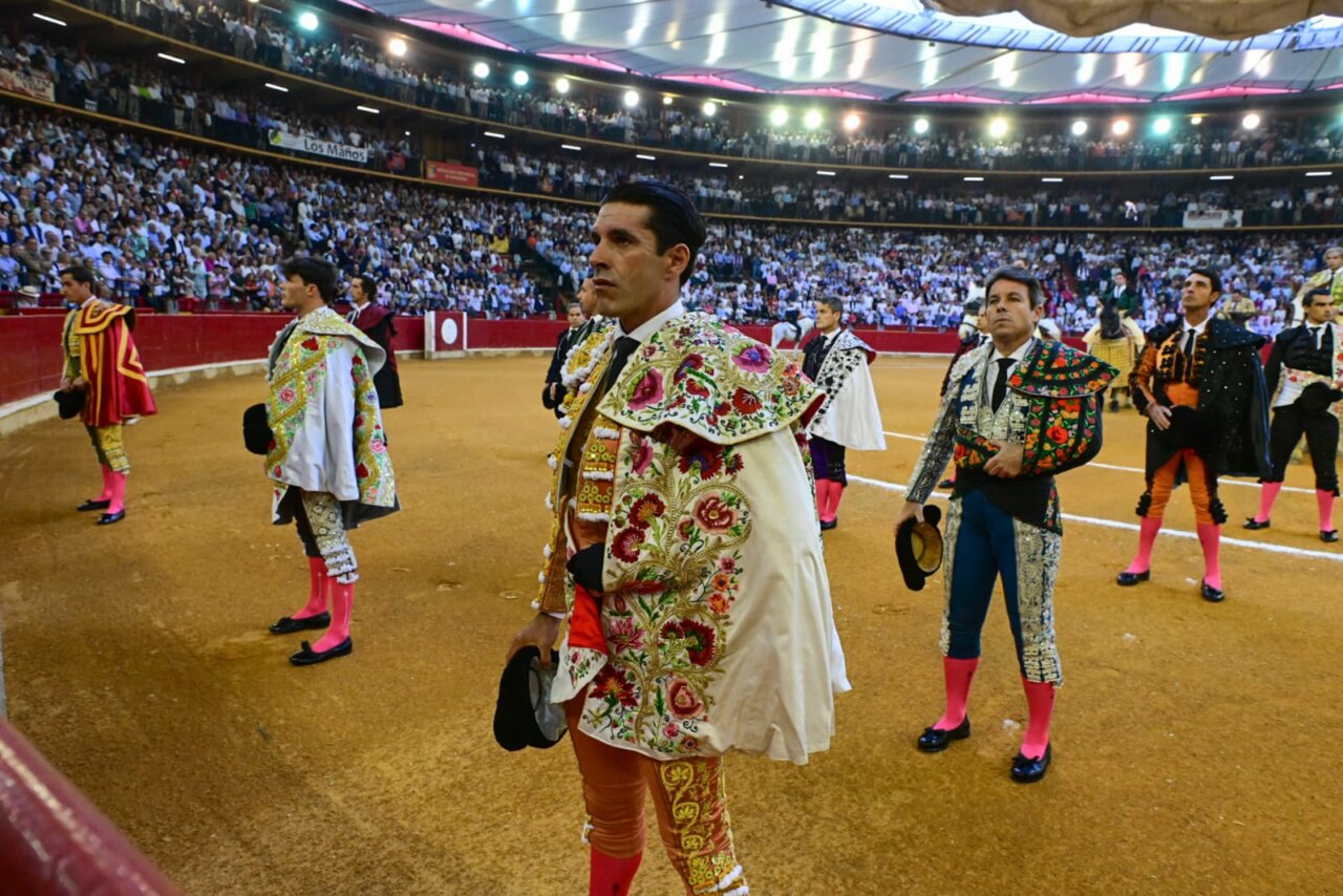 Talavante, silencio tras aviso en el primero en Zaragoza