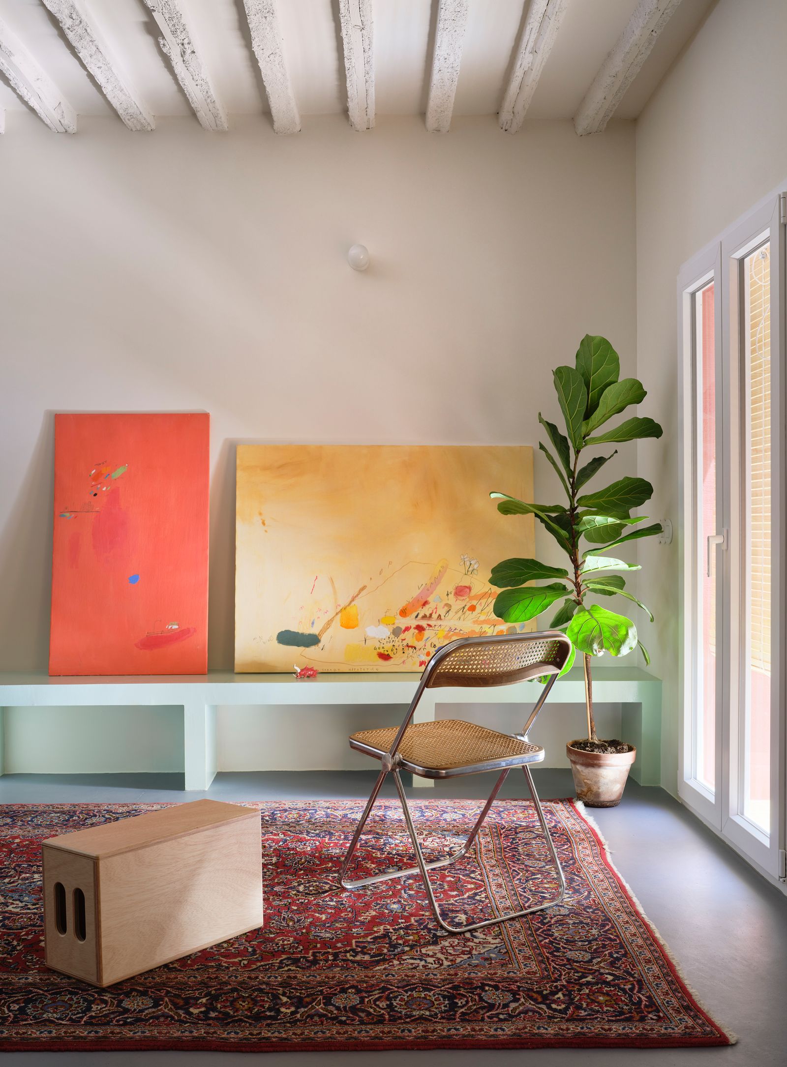 Obras de la artista Clara Cebrin.