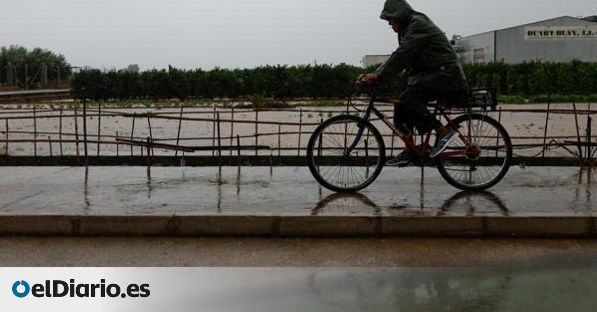 La dana Alice suspende clases este lunes y la actividad presencial de la Universitat de València