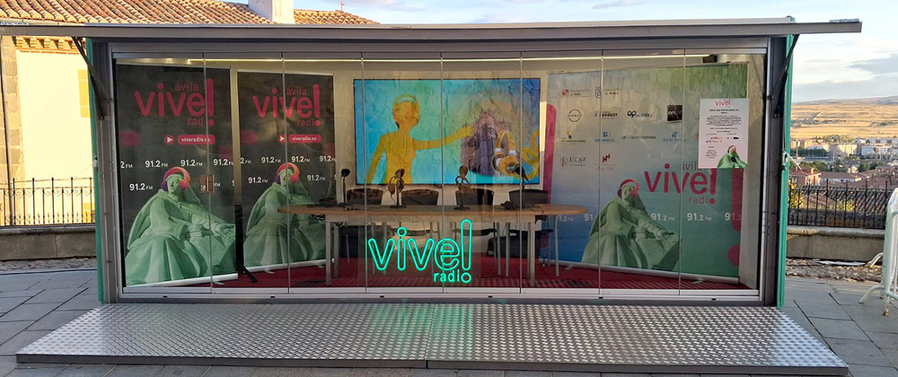 Vive! Radio Ávila inicia su programación local por Santa Teresa