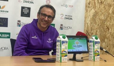 "Estar en lo más alto de la clasificación es un buen aliciente para trabajar con más ganas"