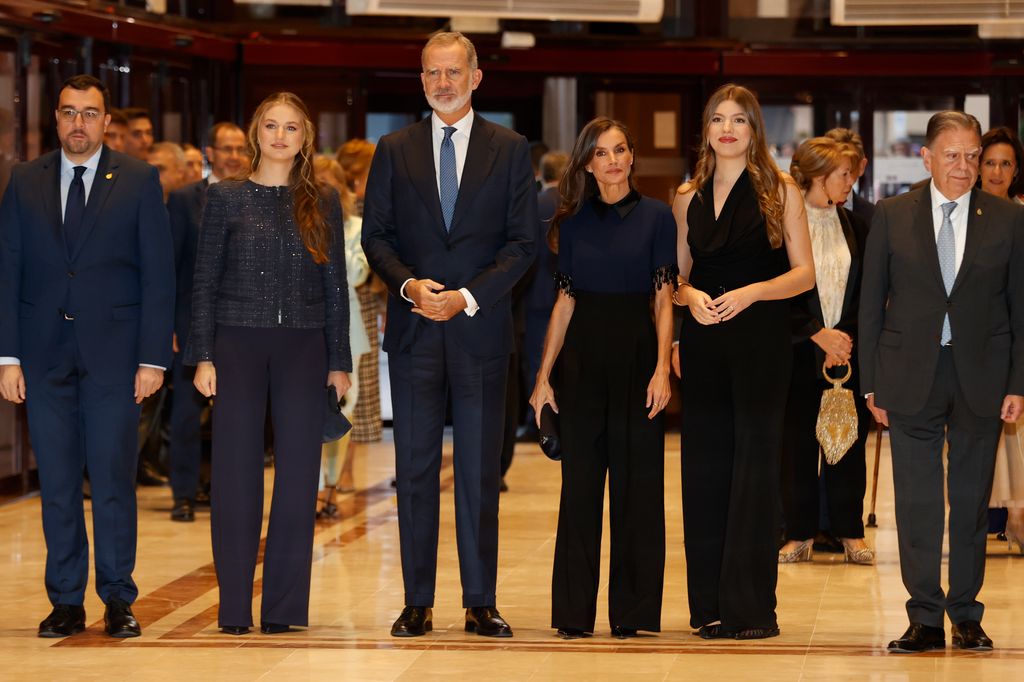 La familia real en el Concierto de los Premios Princesa de Asturias 2025