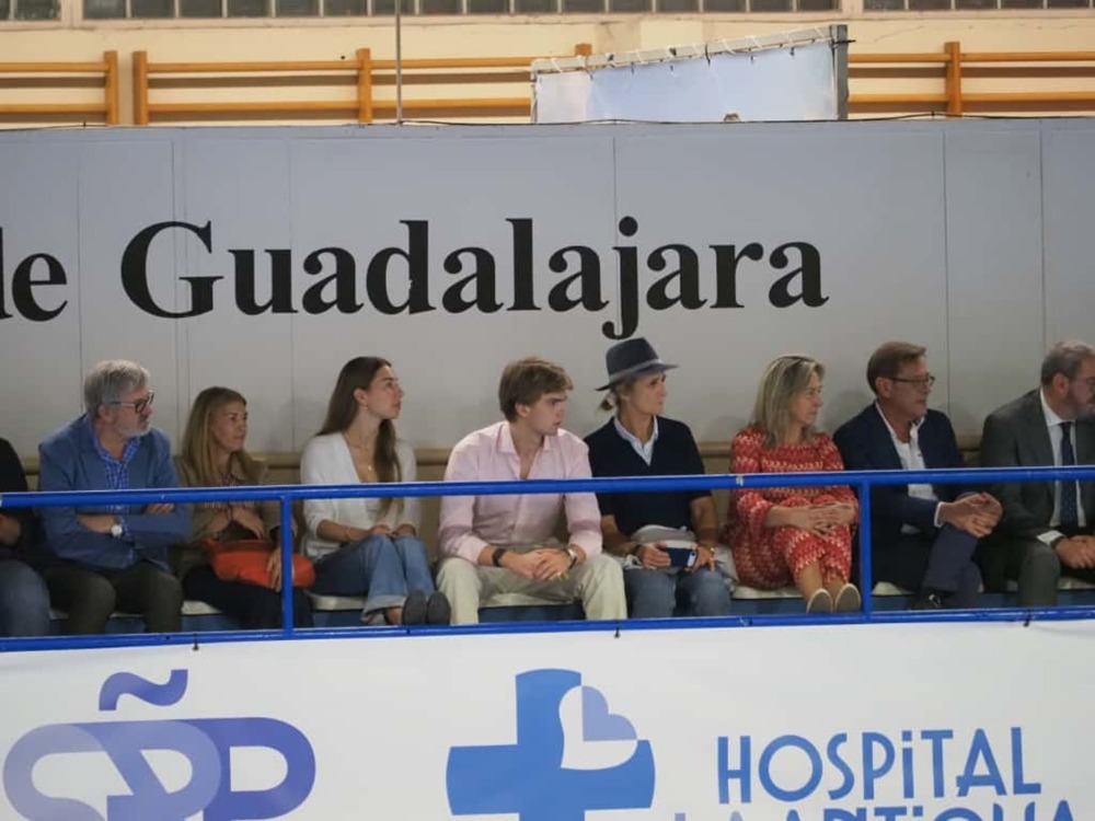 La infanta Elena, espectadora de excepción del BM Guadalajara