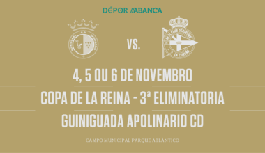 El Guiniguada Apolinario CD se enfrentará al Deportivo ABANCA en la tercera eliminatoria de la Copa de la Reina | RCDeportivo