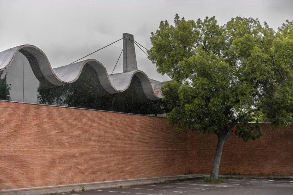 Imagen actual del Pabellón de Convenciones.