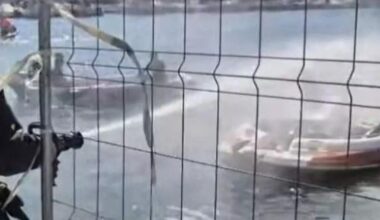 Ocho heridos tras la explosión en el interior de un barco en el puerto deportivo de Fuengirola