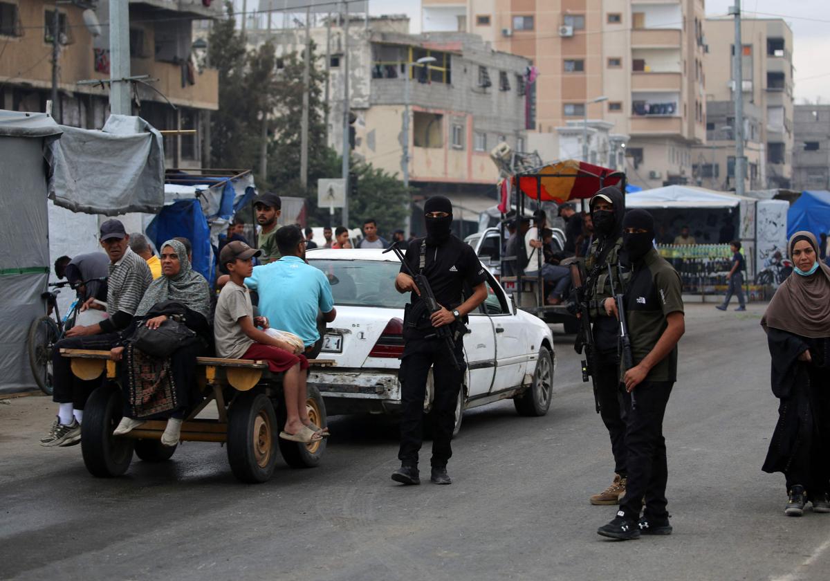 Hamás recupera las calles de Gaza y mata al menos a 33 miembros de clanes proisraelíes