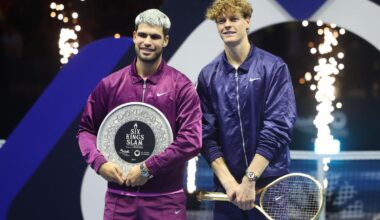 Jannik Sinner supera a Carlos Alcaraz y se embolsa el botín saudí