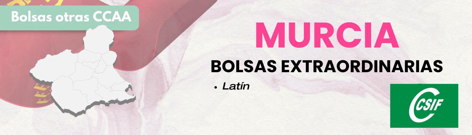 Murcia. Bolsa de trabajo: latín. - CSIF