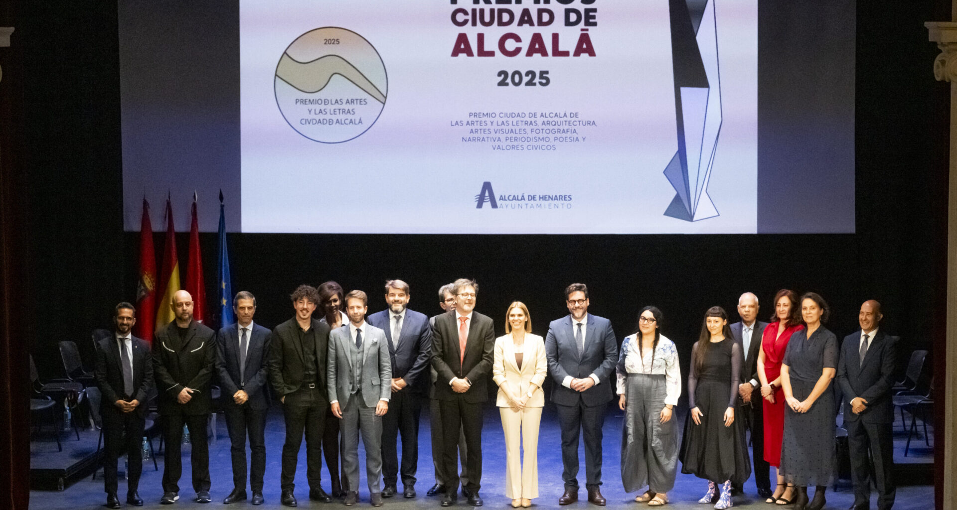 La alcaldesa destaca “el reconocimiento al talento y la excelencia” que representan los Premios Ciudad de Alcalá con Carlos Herrera como gran protagonista de la gala de este año
