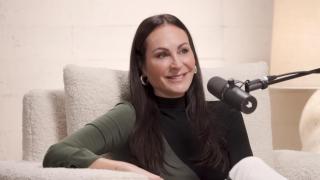 Ana Milán en el pódcast 'A solas con...' de Vicky Martín Berrocal.