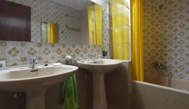 Un baño típico.