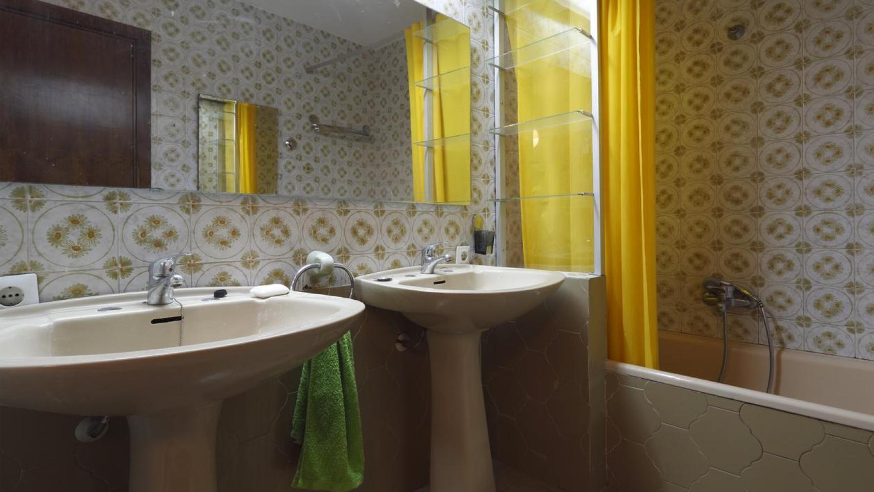 Un baño típico.