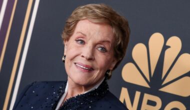 Julie Andrews, en un evento de Los Ángeles, en el año 2023.