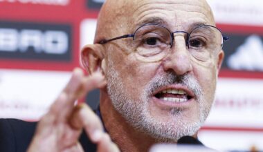 Luis de la Fuente, en rueda de prensa