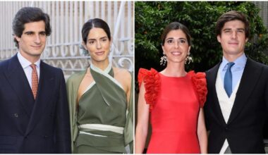 Los duques de Huéscar y los condes de Osorno, en un montaje de JALEOS.