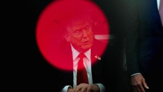 El presidente estadounidense Donald Trump este lunes en el Despacho Oval.