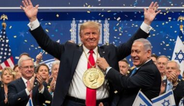 Netanyahu "impone" a Trump la medalla del Nobel de la Paz a través de la inteligencia artificial: "Se la merece"