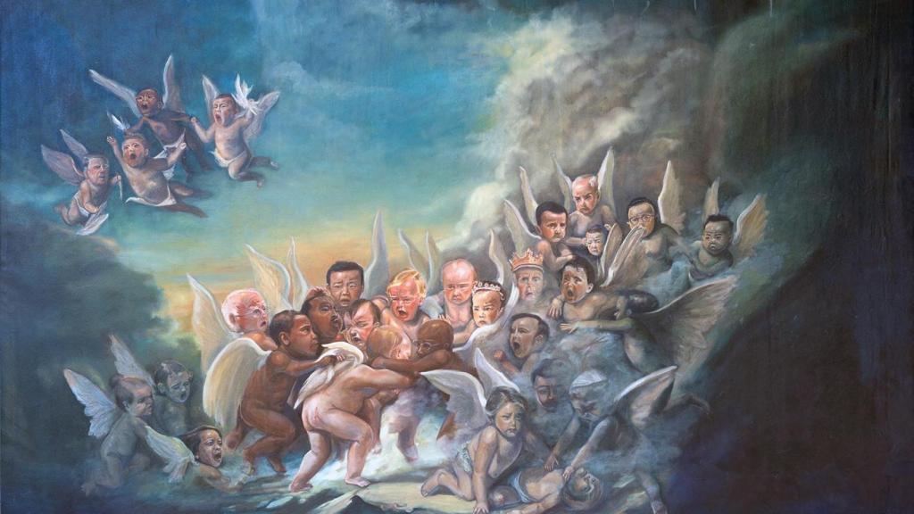 La obra de Illma Gore, 'Death of Eros'.