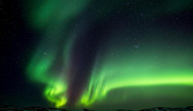 ¿Se podrán ver auroras boreales en Galicia este otoño 2025?
