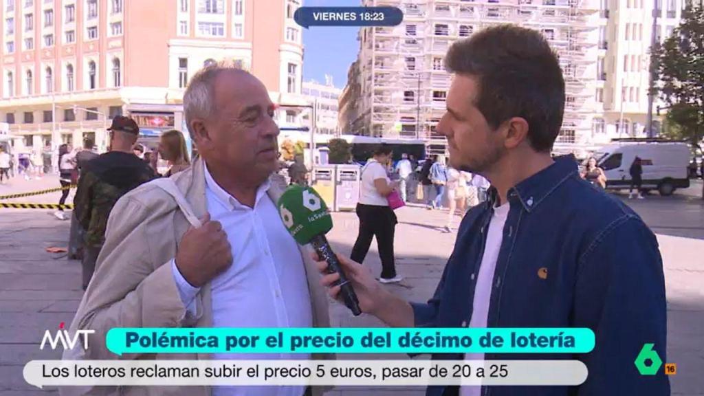 Uno de los hombres entrevistado por 'La Sexta'