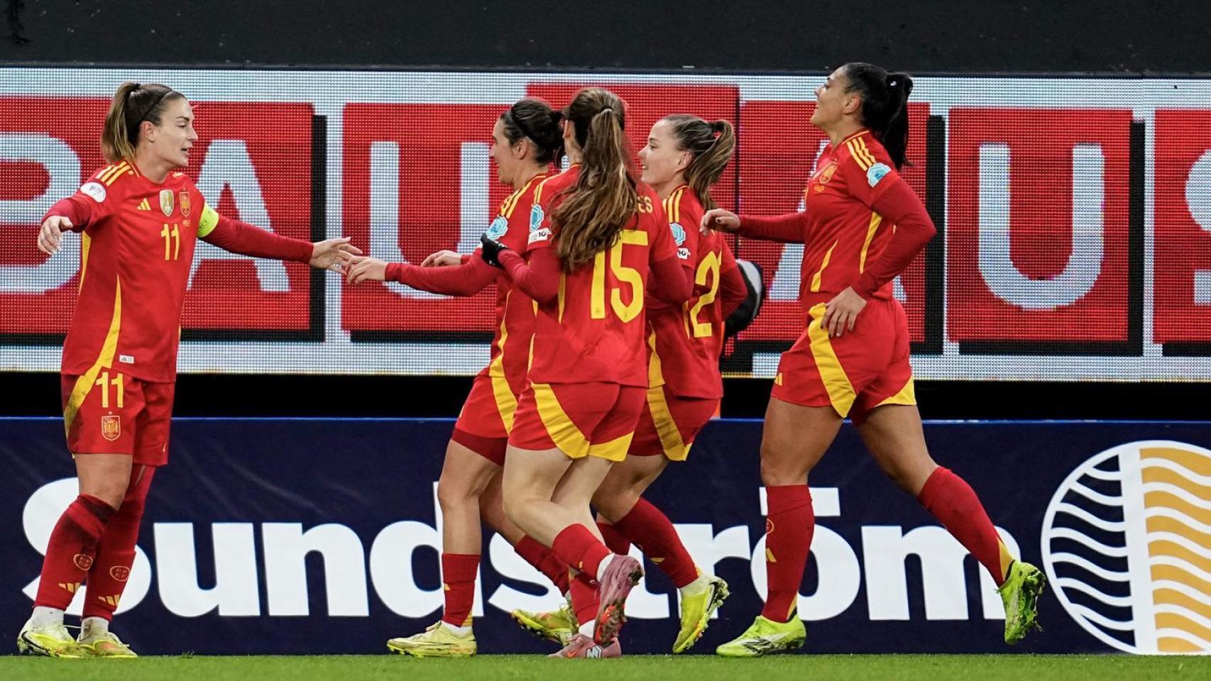 España no se deja sorprender ante Suecia y obtiene sin apuros el billete a la final de la Women's Nations League
