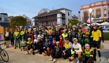 Salida de una anterior edición de la ruta