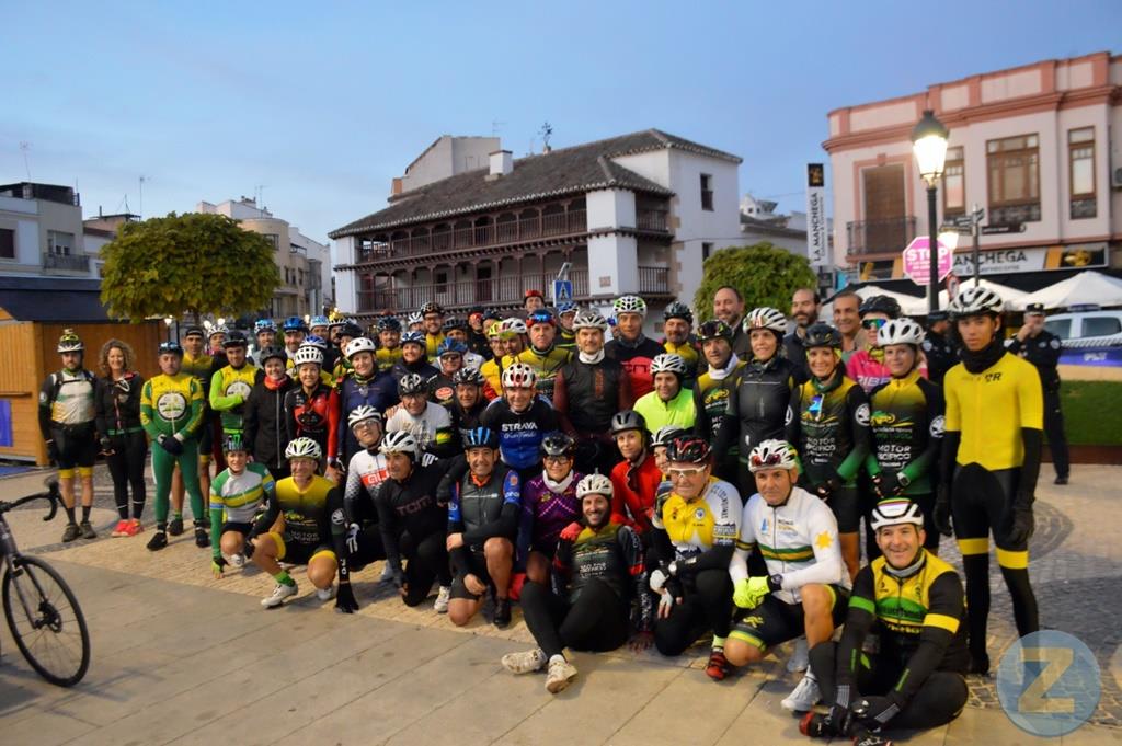 Salida de una anterior edición de la ruta