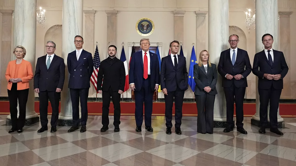 Europa respalda la propuesta de paz de Trump que mantendría la frontera actual en Ucrania