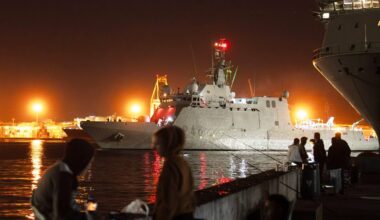 La Flotilla a Gaza denuncia el acoso de buques militares a la altura de la costa egipcia