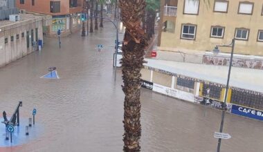 La DANA Alice mantiene en alerta naranja a la Comunidad Valenciana, Baleares y Murcia