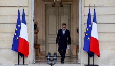 Macron podría nombrar a un nuevo primer ministro en 48 horas, según Lecornu