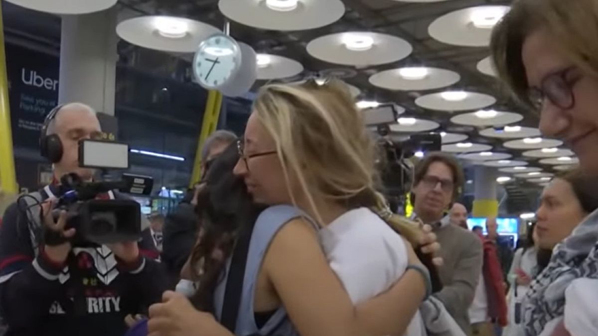 Reyes Rigo y otros 5 españoles deportados por Israel regresan a España: "Vamos a volver a Gaza"