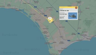Mueren 2 pilotos al estrellarse un avión militar en el Parque Nacional del Circeo, Italia