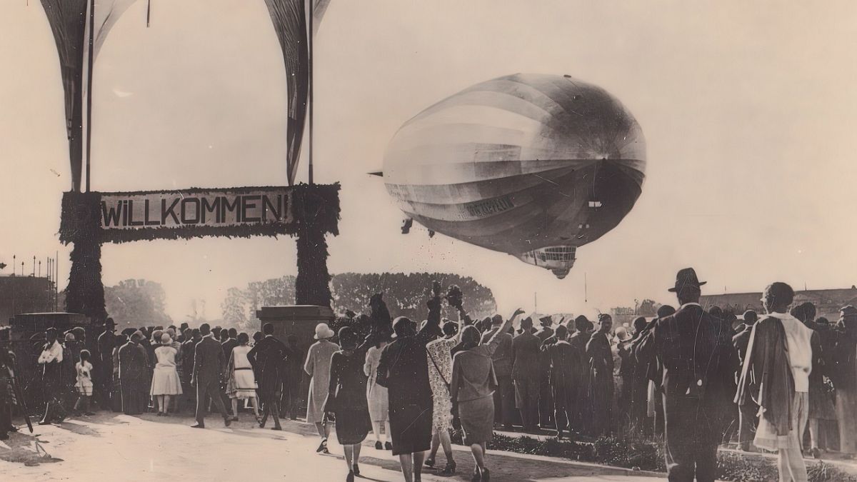 Un nuevo libro revela los relatos del primer viaje en dirigible alrededor del mundo
