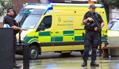 Varios heridos en un ataque con cuchillo en una sinagoga de Manchester
