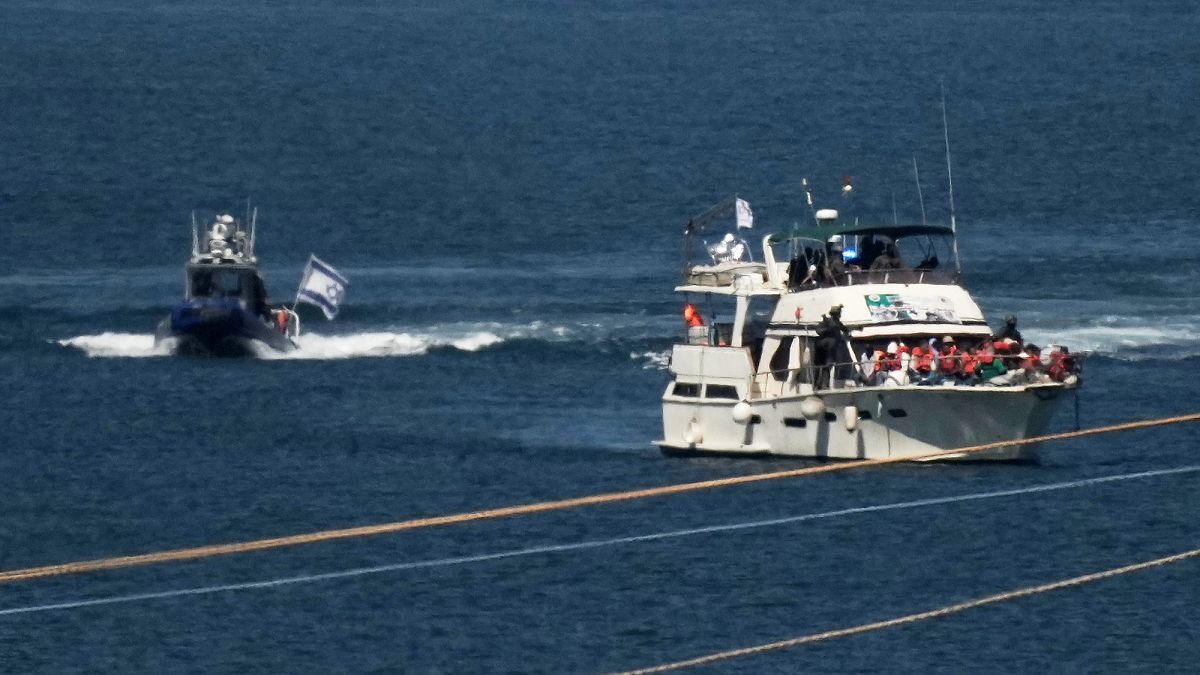 Uno de los barcos de la Flotilla a Gaza atraca en Chipre debido a una emergencia médica