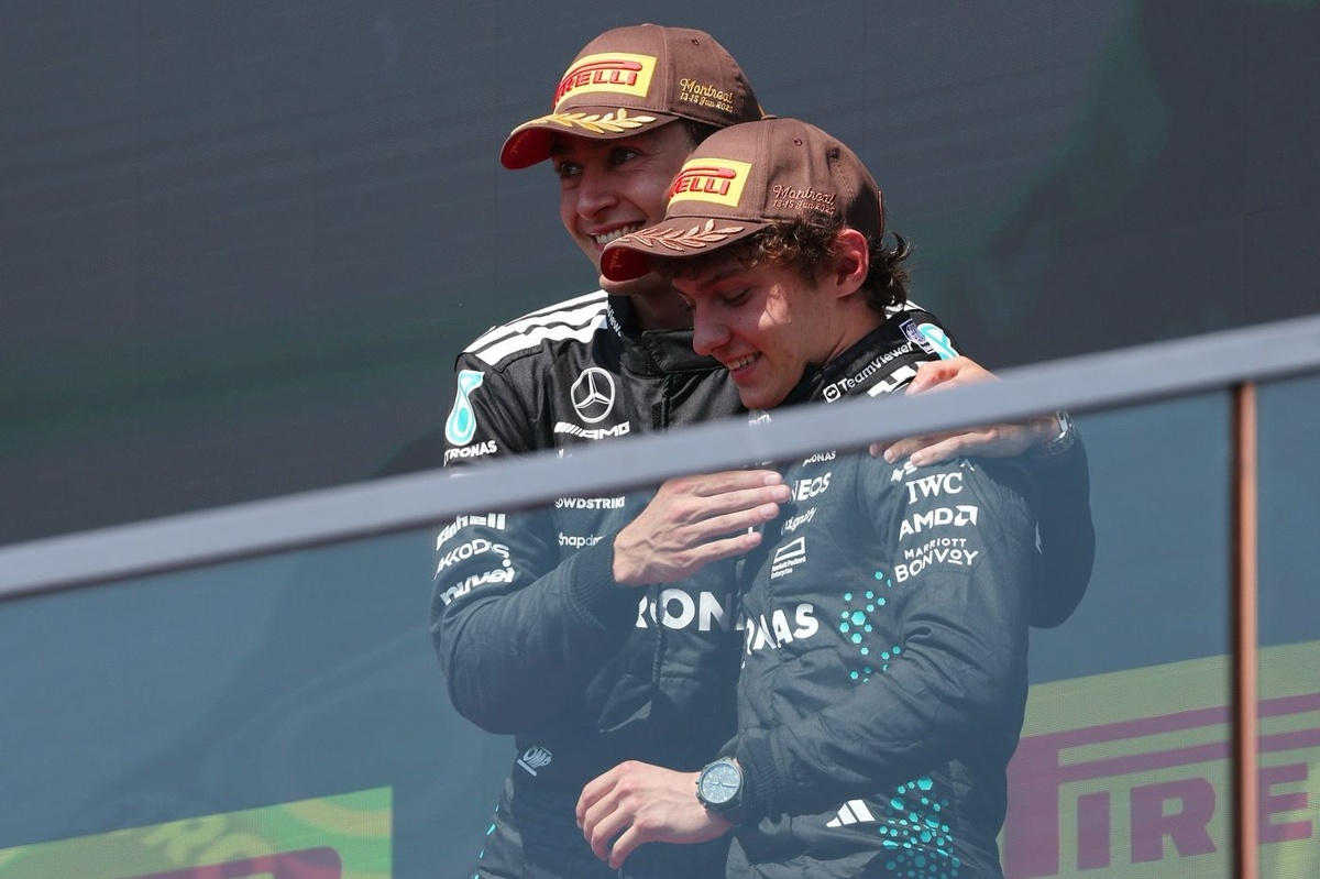 OFICIAL: Mercedes seguirá con Russell y Antonelli en la F1 2026