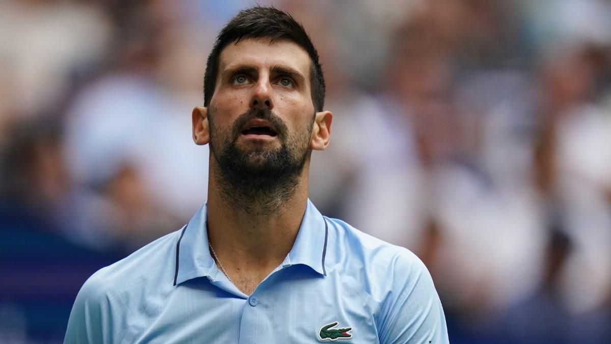 Novak Djokovic, durante el US Open