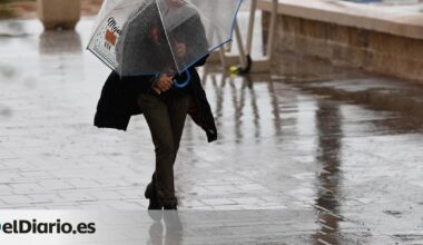 La Aemet avisa de lluvias torrenciales por la dana Alice en el este de la península y Baleares