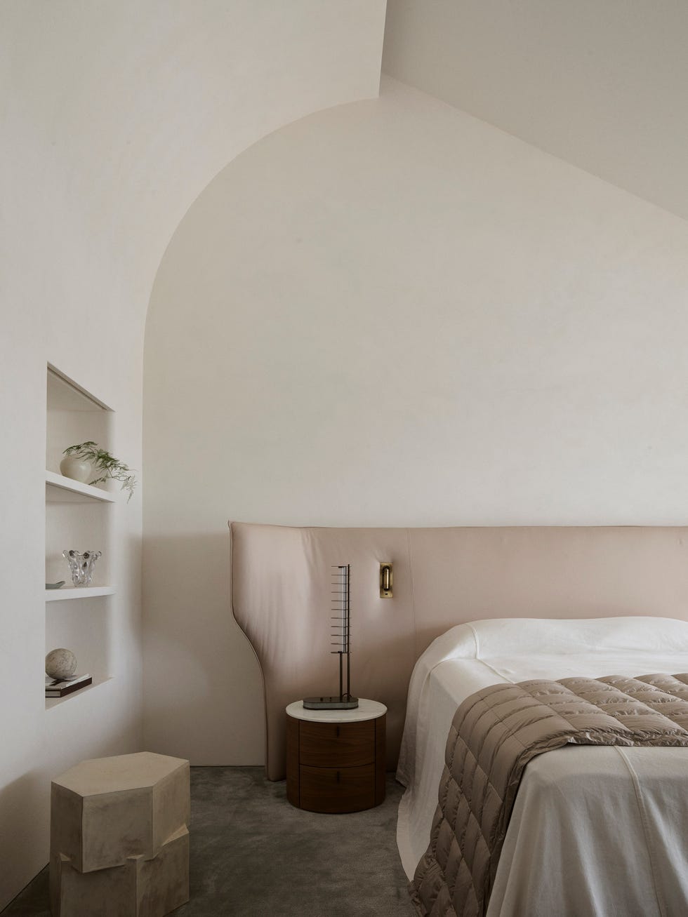 queriamos que los clientes se sintieran como si estuvieran de viaje, la reforma de una casa para un promotor y un artista