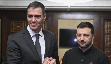 Sánchez se suma con retraso a la declaración de Zelenski y varios líderes europeos sobre la paz en Ucrania