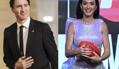 El paseo en altamar que confirma el romance de Katy Perry y Justin Trudeau